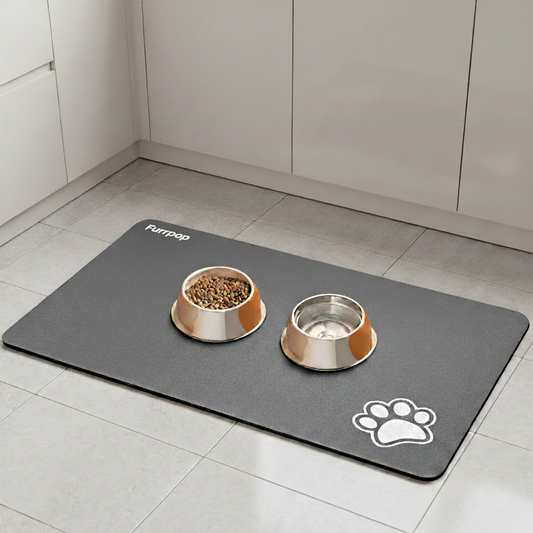 FurrPop Absorbent Pet Feeding Mat